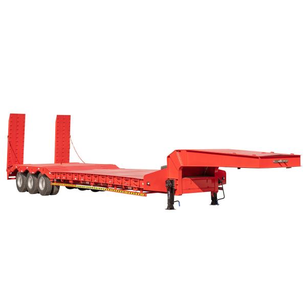 Customization Heavy Duty Gooseneck Low Loader Semi Trailer for Excavator