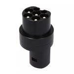 Portable 100Kwh Type2 To Tesla EV Charger Adapter ,European Standard DC Electric