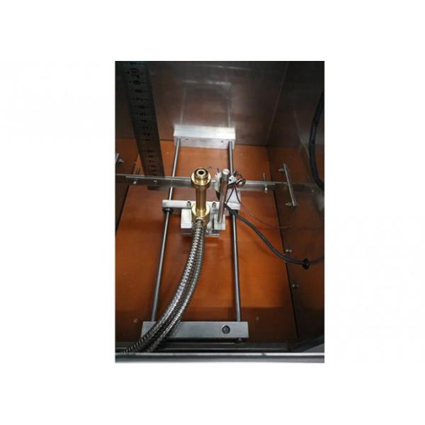 IEC60332 Flammability Testing Equipment , Single Cable Vertical Burning 1 M³Electrical Control Test Chamber 1000w 1