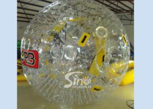 Wholesale Outdoor big snow rolling inflatable zorb ball for human bowling fun from china suppliers