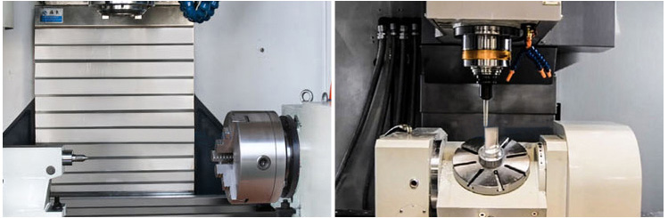 High Precision VMC850 Vertical Machining Center 5T Weight BT40 Spindle Taper