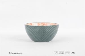 Wholesale non toxic Microwavable Cereal Bowls , 6 Inch Stoneware Soup Bowls for Salad / Snack from china suppliers