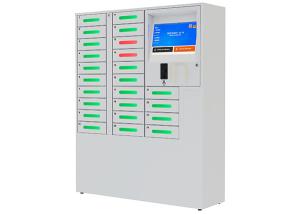 Wholesale 24 Doors Multiple Cell Phone Charging Station , Mobile Phone Charging Kiosk for iPhone 6 / 5 / iPad from china suppliers