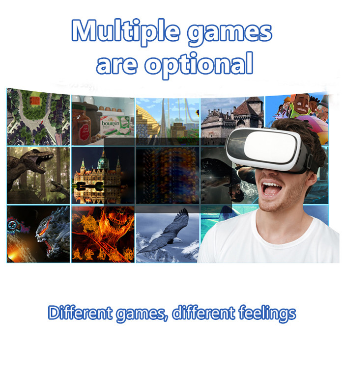 Full Automatic Mode 9D VR Cinema Spaceship Interactive Amusement Commercial Equipment