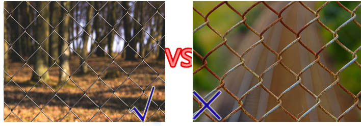 Black Chain Link Fence Cost /Cyclone Fence 1.5m*10m*60mm*3.5mm