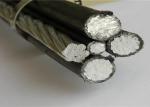 Overhead line wire aerial cable bundled 16mm XLPE / PE /PVC abc cable