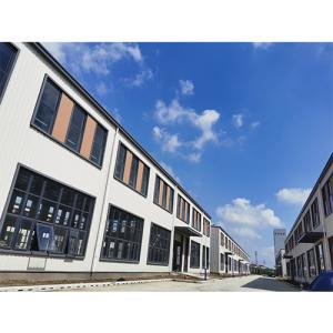 Wholesale Two Storey Steel Structure Building Warehouse Prefabricated Industrial Metal Storage Sheds from china suppliers