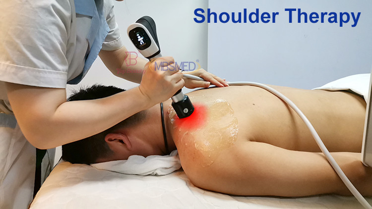 Focal Y Radial Shock Wave Pain Relief Machine 5000000 Shots