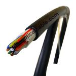 Multi Core Duct Monomode Fiber Optic Cable GYFTY Non Metallic 144 Core