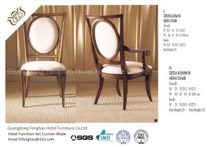 Wholesale Classic Hotel Dining Chairs Round Back Wooden Louis Dining Chairs from china suppliers