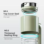 NEW 500 Ml Lead Free Stainless Steel Lid And Vinegar Bottles For Kitchen Cooking