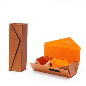 Wholesale Wine Classical PU Leather Packaging Gift Boxs With Accessories from china suppliers