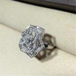 Piaget full diamonds of hollow rose ring 18kt gold with white gold or yellow