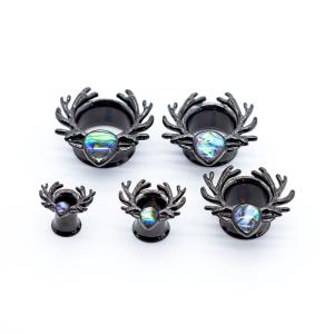 Wholesale 5mm Stainless Steel Ear Plug Tunnels from china suppliers