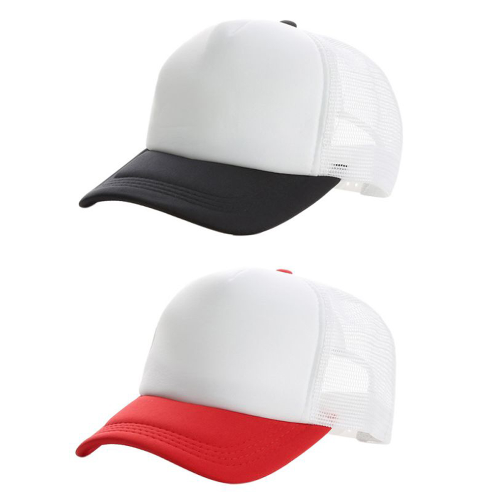 Durable Womens 5 Panel Trucker Cap Sports Style With Logo Printed