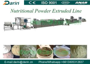 Wholesale Rice Sesame Nutrition Powder automatic food making machine , twin screw Extruder from china suppliers