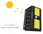 20w garden solar wall light outdoor led, solar cob led wall light night light