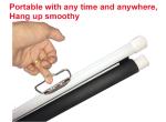 Simple Hanging HD Home Warp Knitting Projection Screen 16:9 100" Inch