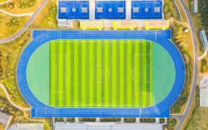 China Recycled Synthetic Running Track Surface Material EPDM Rubber Granules on sale