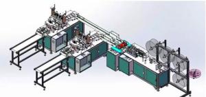 Wholesale Automatic Hospital Earloop Face Mask Production Line from china suppliers