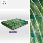 Green Windproof 2.25m Jacquard Knitted Fabric Mattress Upholstery Covers
