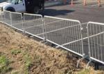 Road Access To Safe Metal Crowd Barriers Of Low Carbon Steel Tube For Public