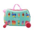 CHILDREN'S MULTI-FUNCTIONAL TROLLEY BOX NEW RIDING SUITCASE MULTI-WHEEL CARTOON