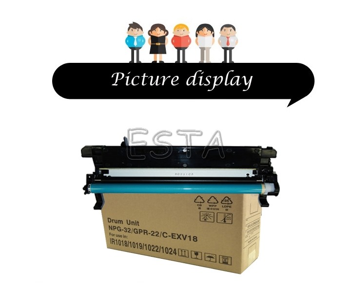 Canon drum IR1018 IR1022 IR1024 NPG32 GPR22 C - EXV18 copier drum