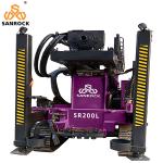 Lifting Force 15T Crawler Water Well Drilling Rig Hydraulic Borehole Drilling