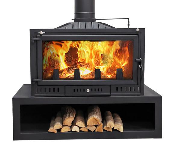 Household Fireplace Heater Embedded True Firewood New European Type True Fire