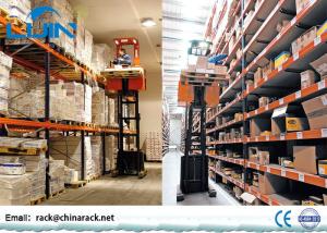 Wholesale Powder Coated Heavy Duty Metal Rack , Various Color Warehouse Shelves Racks from china suppliers