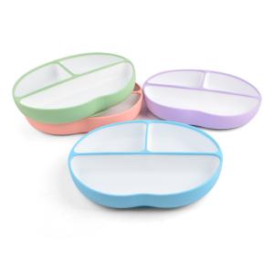 Wholesale Freezer Safe Silicone Childrens Plates Silicone Juveniles Plates from china suppliers