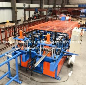 Wholesale Roofing Truss Top Hat Roll Forming Machine Powerful Hydraulic Cutting from china suppliers