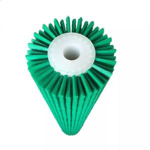 Wholesale Industrial Green Nylon Roller Cleaning Cylinder Brush For Vegetable Cleaning Fruit Cleaning Roller Brush from china suppliers