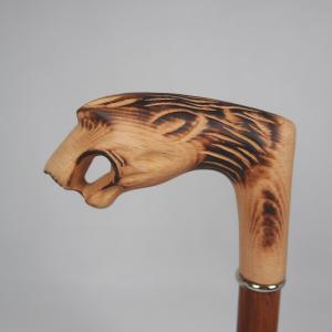 Wholesale Finely Craft Antique Wooden Umbrella Handle Animal Design With No Burrs from china suppliers