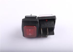 Wholesale Button Waterproof Momentary Rocker Switch , Miniature Rocker Switch 32x25mm from china suppliers