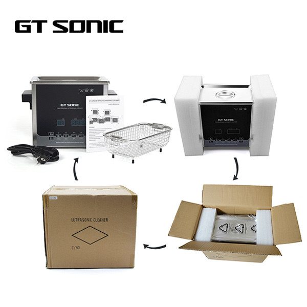 3L Tank Benchtop Ultrasonic Cleaning Machine 100W Heating power