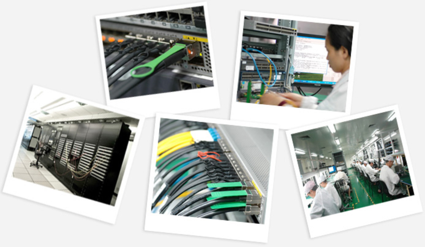 Integrated 28AWG SFP+ to SFP+ Cable 10 GBPS , Active Optical Cable