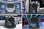 3 Players VR Theme Parks 1080 Degree Ultimate Rotation VR Seat Simulator