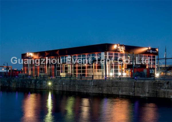 Two Storey Structural Double Decker Tent Tear Resistant For Restaurant Party
