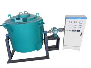 Wholesale Graphite Crucible Melting Furnace , Tiltable Copper Brass Aluminum Melting Furnace from china suppliers