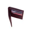 Buy cheap BM Embossed 11x9.5cm Mens PU Leather Wallet Card Holder Handcrafted EN17 from wholesalers