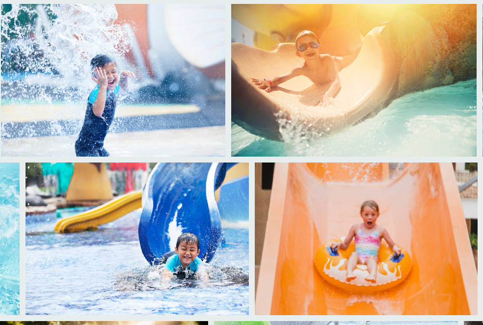 Fiberglass Water Splash For Kids Aqua Park Swimming Pool Kids Water Park Equipment​