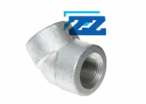 Wholesale 45 Degree Galvanized Steel Pipe Elbow BSPP 3 / 4 &quot; 3000 # ASME B16 11 / BS3799 from china suppliers