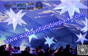 Wholesale Illuminated Night Club Decoration Inflatable LED Lighting Star FOR Event from china suppliers