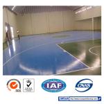 Badminton Court Waterproof PU Sport Flooring Material Harmless