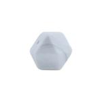 17mm Hexagon Silicone Teething Bead Eco Friendly Safety Chewable For Baby