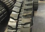 Black 500mm Wide Rubber Crawler Tracks For Hitachi EX120