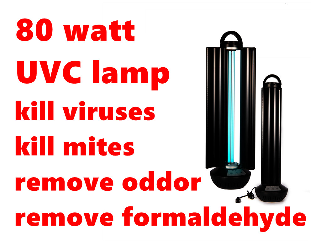 70w 80w UVC Sterilizer air disinfection machine surface virus killing