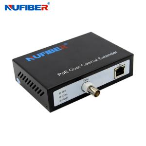 Wholesale EOC Converter Iron Case 10 / 100M POE Over Coaxial Extender 300m For CCTV Installations from china suppliers